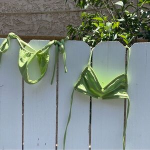 Green FAE Bikini Set